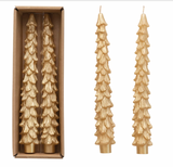 Unscented Christmas Taper Candles (Multiple Variants)