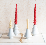 Ceramic Taper Candle Holders (2 Variants)