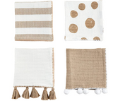 Tassel Towel Set (2 Styles)