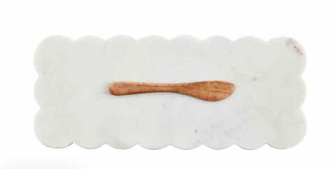 Marble Cheese Board Set