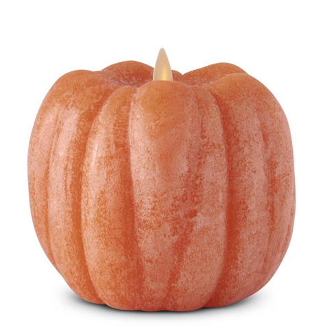 4.5 Orange Wax Pumpkin Luminar Indoor Candle
