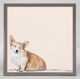 "Dog Mini Canvas Framed" (Multiple Variants)