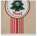 Noel Tree Embl Dishtowel