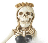 Assorted Resin Skeleton Taper Candlesticks