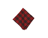 Red Black Plaid Napkin