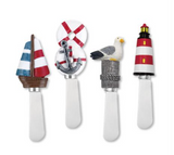 Set of 4 Cheese Spreaders (Multiple Styles)