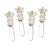 Set of 4 Cheese Spreaders (Multiple Styles)