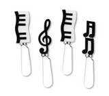 Set of 4 Cheese Spreaders (Multiple Styles)