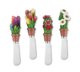 Set of 4 Cheese Spreaders (Multiple Styles)