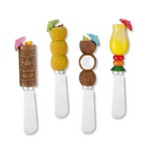Set of 4 Cheese Spreaders (Multiple Styles)