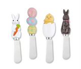 Set of 4 Cheese Spreaders (Multiple Styles)