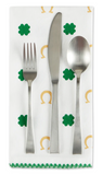 Clover Horseshoe Printed Napkin