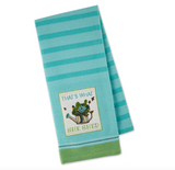 Plants Embellished Dishtowel (3 Variants)