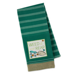 Plants Embellished Dishtowel (3 Variants)