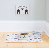 Dog Print Food Bowl