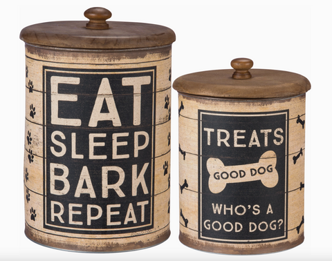 Treats Good Dog Good Dog? Canister Set