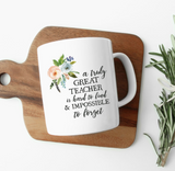 Teacher Appreciation Mug (Multiple Variants)