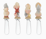 Set of 4 Cheese Spreaders (Multiple Styles)