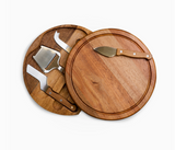 Acacia Circo Cheese Cutting Board & Tool Set