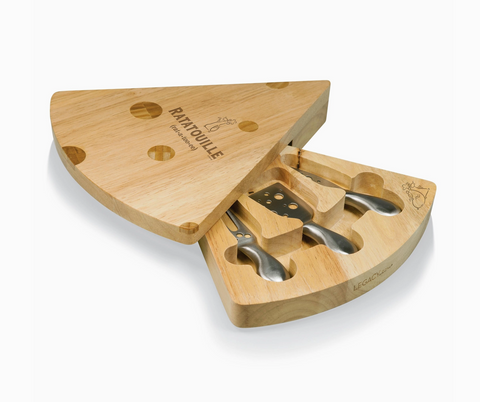 Ratatouille - Swiss Cheese Cutting Board & Tools Set