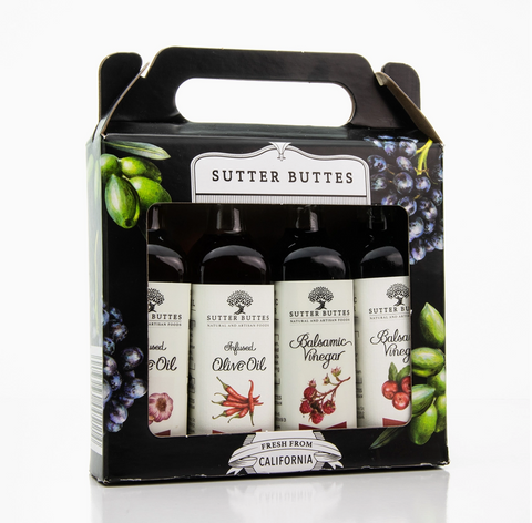4 Pack Olive Oil Sampler Box