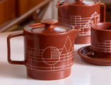 Frank Lloyd Terra Teapot