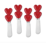 Set of 4 Cheese Spreaders (Multiple Styles)