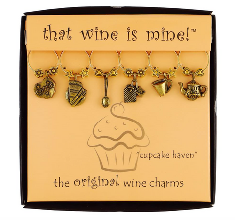 Teatime Wine Charms