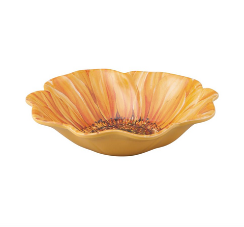 Sunflower 8" Melamine Bowl