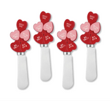 Set of 4 Cheese Spreaders (Multiple Styles)