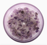 Abundance French Lavender Crystal Chip Candle