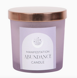 Abundance French Lavender Crystal Chip Candle