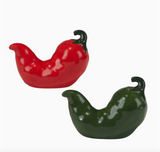 Chili Pepper Salt and Pepper Set 4.5"