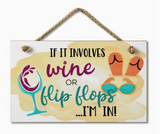 Hanging Wood Signs