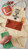 Football Potholder Gift Set with Dishtowel