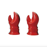 Lobster Claw Shaped Salt & Pepper Shakers