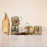 Sea Life Hand-Painted Mug
