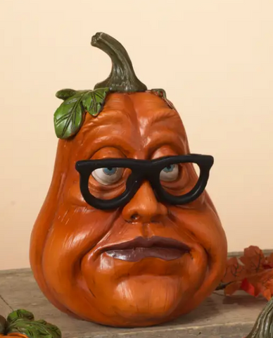 5.3" Resin Halloween Pumpkin