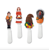 Set of 4 Cheese Spreaders (Multiple Styles)