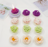 Flower Shape Scented Candle