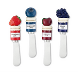 Set of 4 Cheese Spreaders (Multiple Styles)