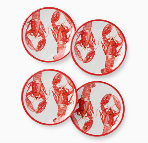 Lobster Canape Plates S/4