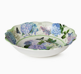 Garden Path Melamine Large Serving Bowl 13.75" X 2.75"