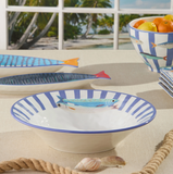 Something Fishy Serving Bowl 13" X 3"