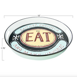 Gather Together Enameled Tray with Handles