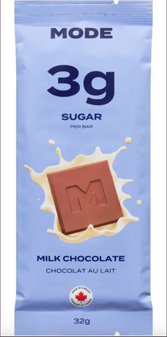 Mode - Low Sugar Milk Chocolate Bar