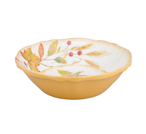 Harvest Pumpkin 7" Melamine Bowl