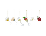 Glass Cocktail Ornament (6 Variants)