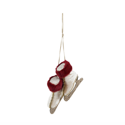 Foam & Fabric Ice Skates Ornament