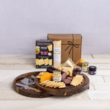 Cheese Board w Gourmet Gift Pack
